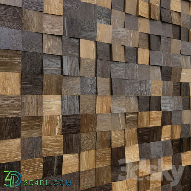 Wooden mosaic 003