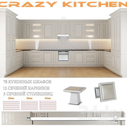 Kitchen Classic Kitchen Facade Set Crazy Kitchen V.3 
