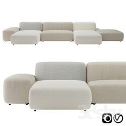 Plus Island Big Sofa by Lapalma 