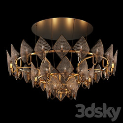 Chandeliers Baga by Patrizia gargandi Ceiling lamp 3D Models 