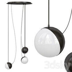 HALF Milan Iluminación Pendant light 3D Models 