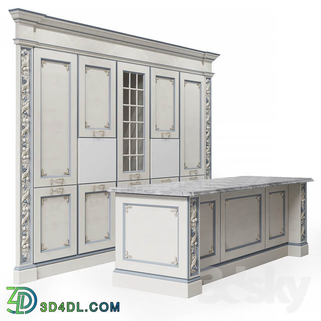 Kitchen Savio Firmino Kitchen Island