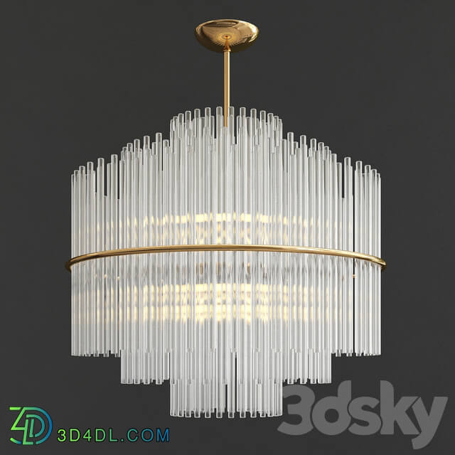 Four Exclusive Chandelier Collection 18 Pendant light 3D Models