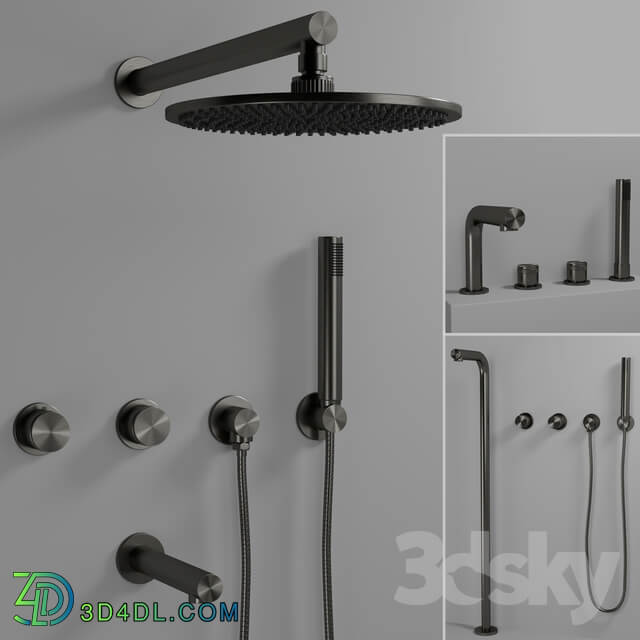 Lusso stone shower set