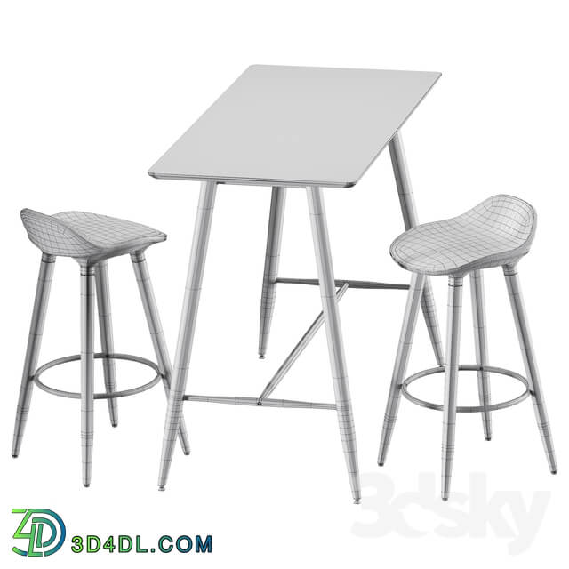 Table Chair Bar table and chair Jysk Bryne Bessho