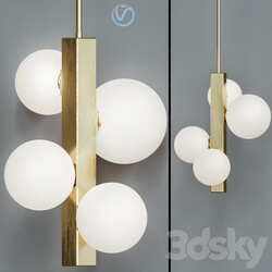 Hinsdale wall sconce Pendant light 3D Models 