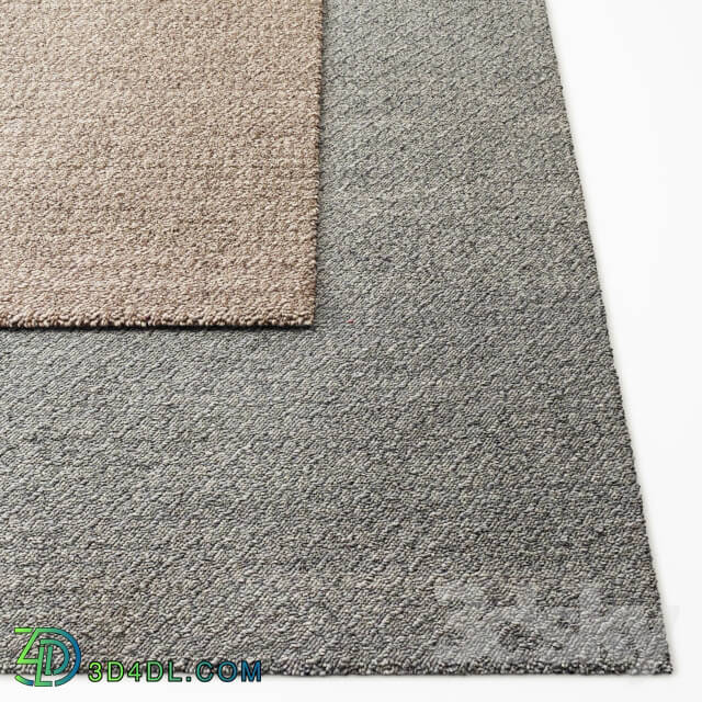 Honeycomb Handwoven Wool Flatweave Rug RH Collection