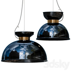 Olsson and Jensen Ceiling lamp blue Pendant light 3D Models 