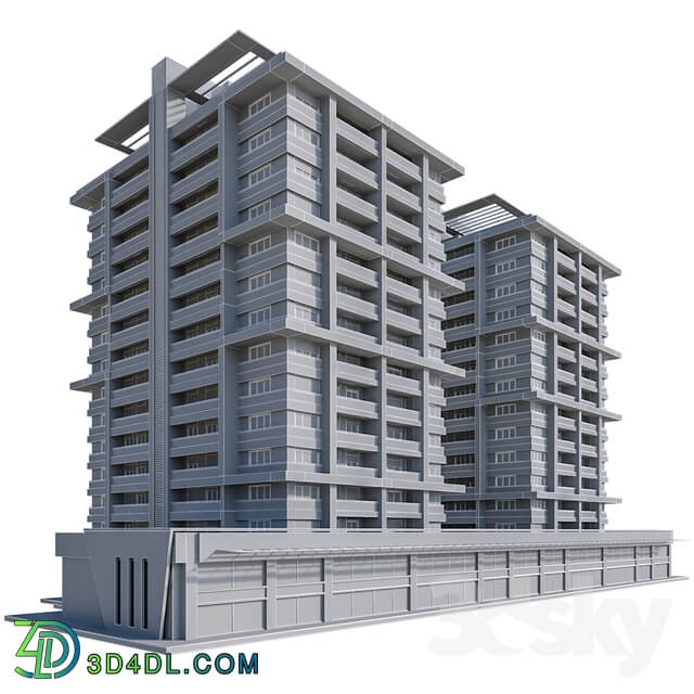 Modern Residential Building 016