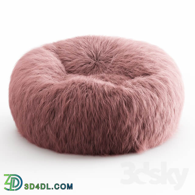 Himalayan Faux Fur Beanbag