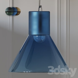 CROWDYHOUSE Funnel Pendant Lamps 3 Colors Pendant light 3D Models 