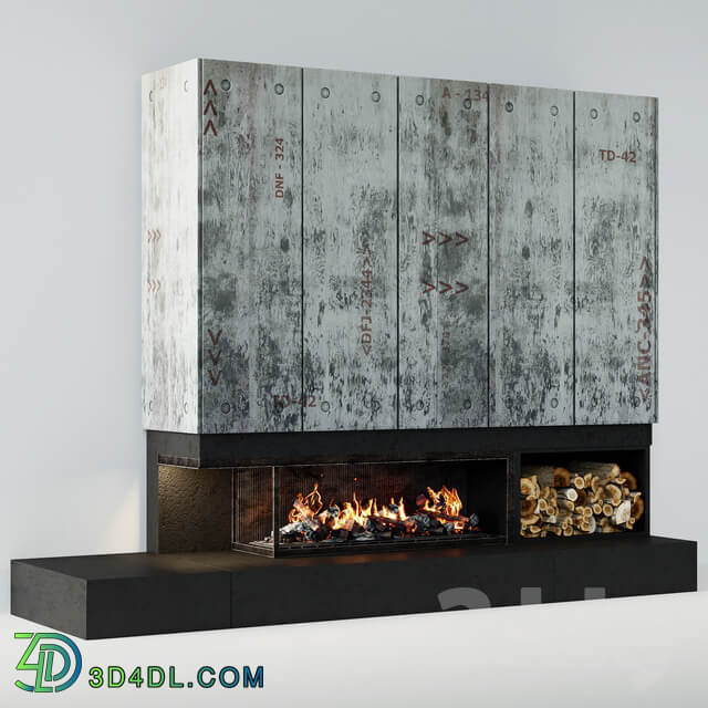 Contemporary fireplace 21