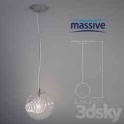 Massive Ballard Pendant light 3D Models 