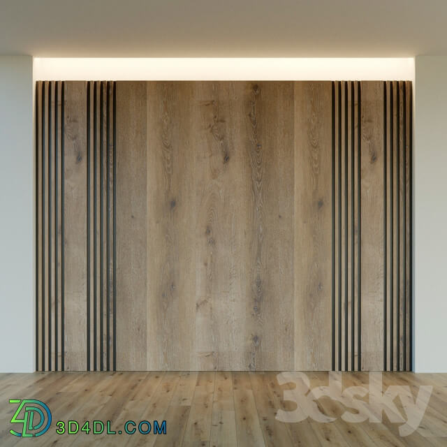 Wall panel made of wood. Decorative wall. 28