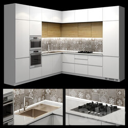 Corner kitchen Kitchen 3D Models 