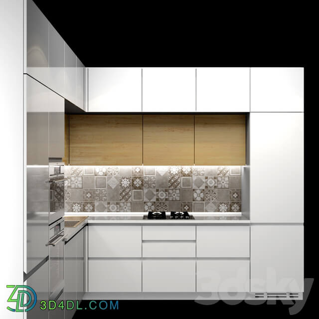 Corner kitchen Kitchen 3D Models