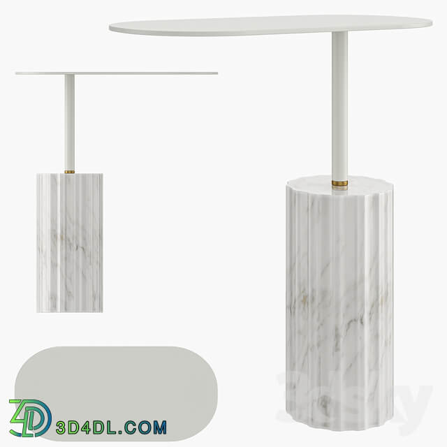 Column Side Table by Aparentment
