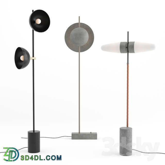 Floor lamp collection