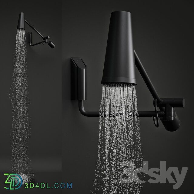 Overhead shower Zucchetti Closer