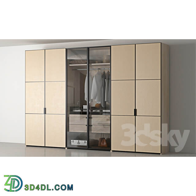 Wardrobe Display cabinets Molteni C Poliform wardrobe