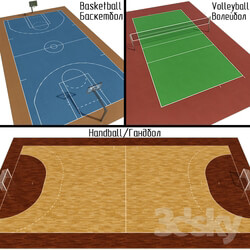 Handball Basketball Volleyball 