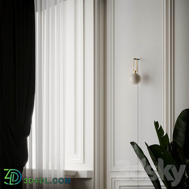 NH Wall Lamp 3D Models