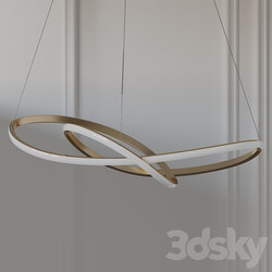 Ribbon LED Ceiling Pendant by Heal 39 s Pendant light 3D Models 