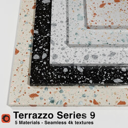 Stone Terrazzo Series 9 5 Seamless Materials  