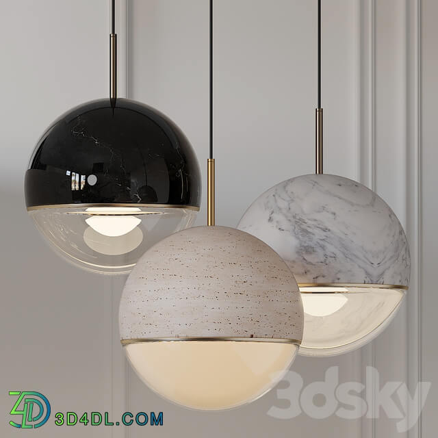 Wandering Star LED Pendant Light By Viso Pendant light 3D Models