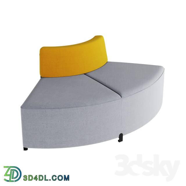 BEND CORNER sofa by actiu