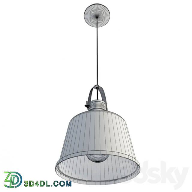 Vintage Lacreu Pendant Lamp Pendant light 3D Models