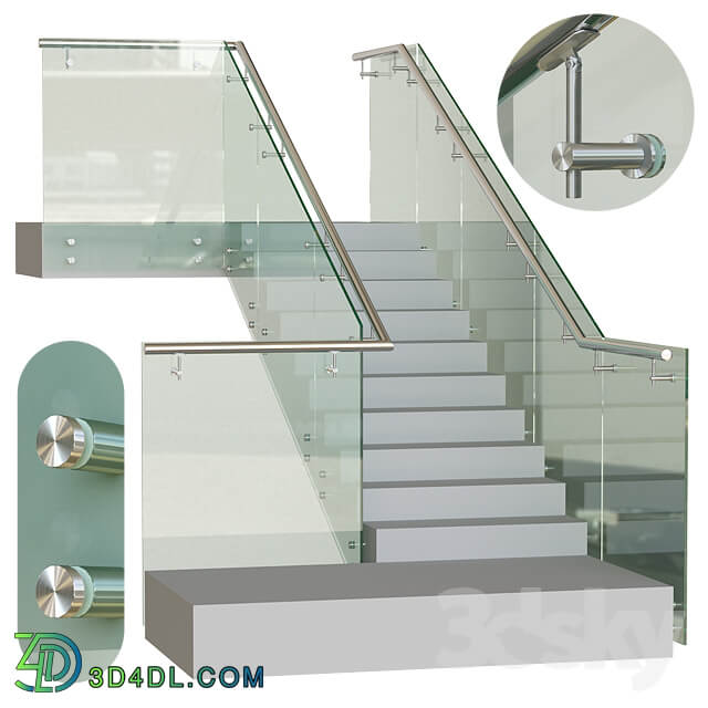 Spotted glass railing 5