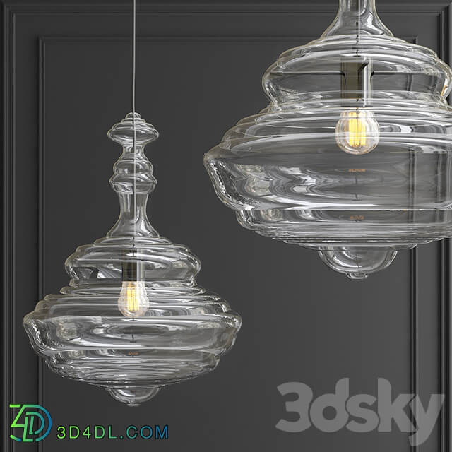 Chandelier Neverending Glory by LASVIT Bolshoi Theater II Pendant light 3D Models