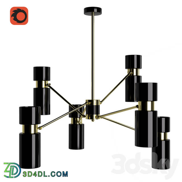 Pendant lamp Edgar Pendant light 3D Models