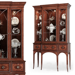 Wardrobe Display cabinets Century Wellington Court Breakfront Display Cabinet 30H 423 