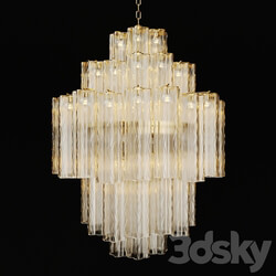 1960 39 s Italian Murano Glass by Venini Pendant light 3D Models 