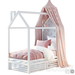 Bed house set 03 
