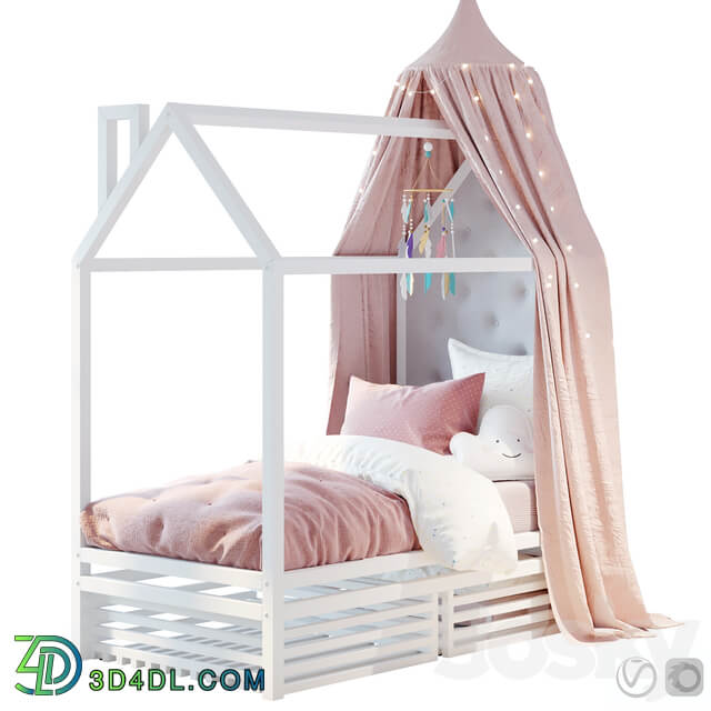 Bed house set 03