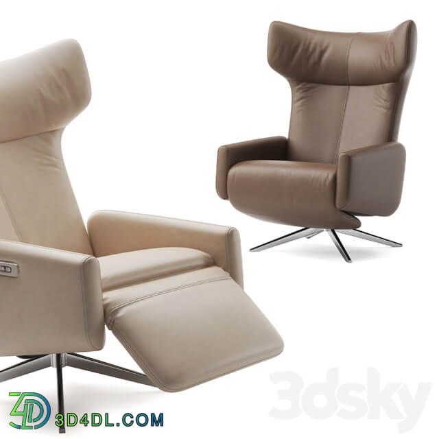 Reclining Chair John Lewis Dane Electric Recliner Armchair 3D Models