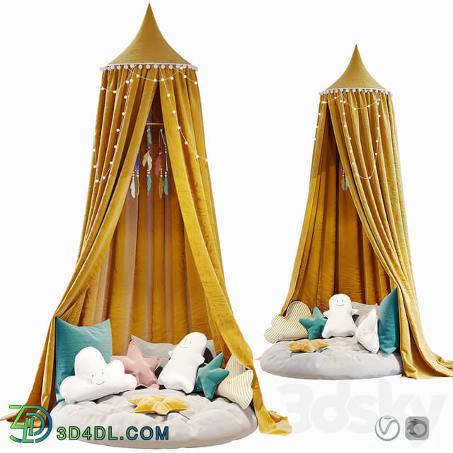 Miscellaneous Canopy with decor 02