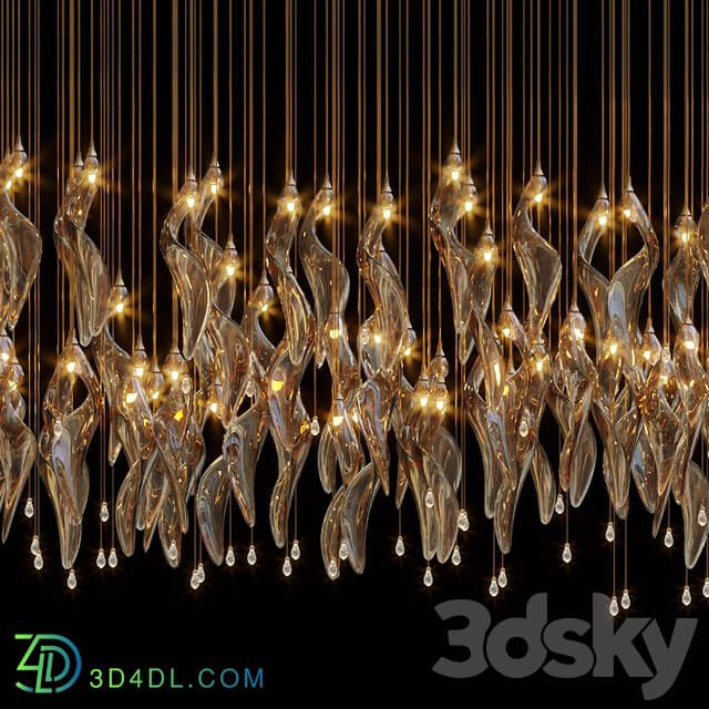 Chandelier Light Vargov Pendant light 3D Models