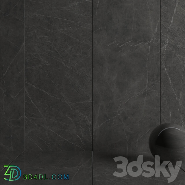 Wall tiles 292 Gray Stone Set 2