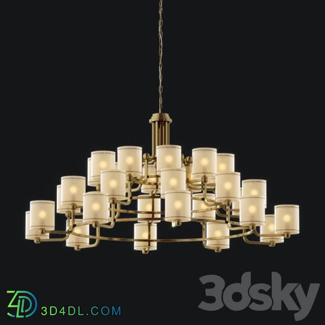 Officina Luce Maxi Idyll 30 Pendant light 3D Models