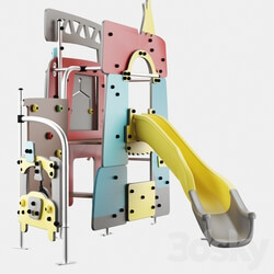 Inclusive Playground Proludic 3D Models 