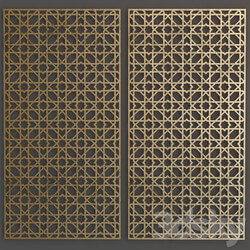 Other decorative objects Metal panels 
