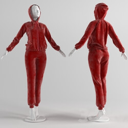 Sport suit Clothes 3D Models 