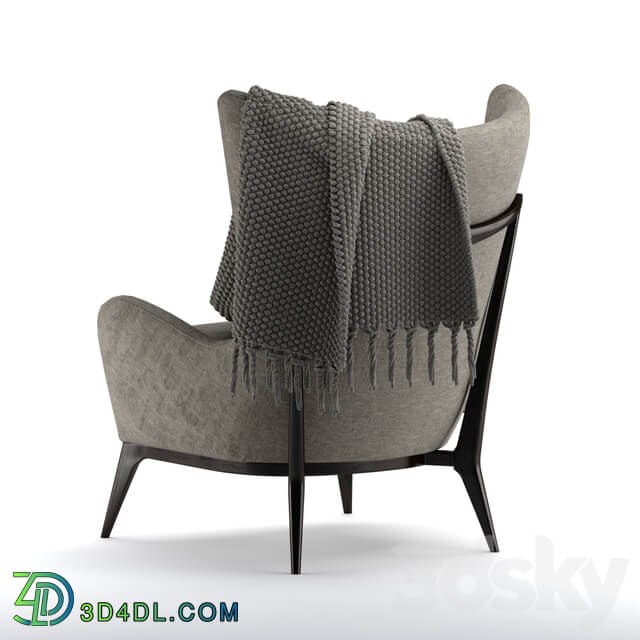 Armchair Caracole Classic Gray