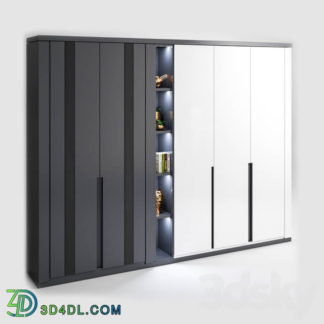 Wardrobe Display cabinets wardrobe01