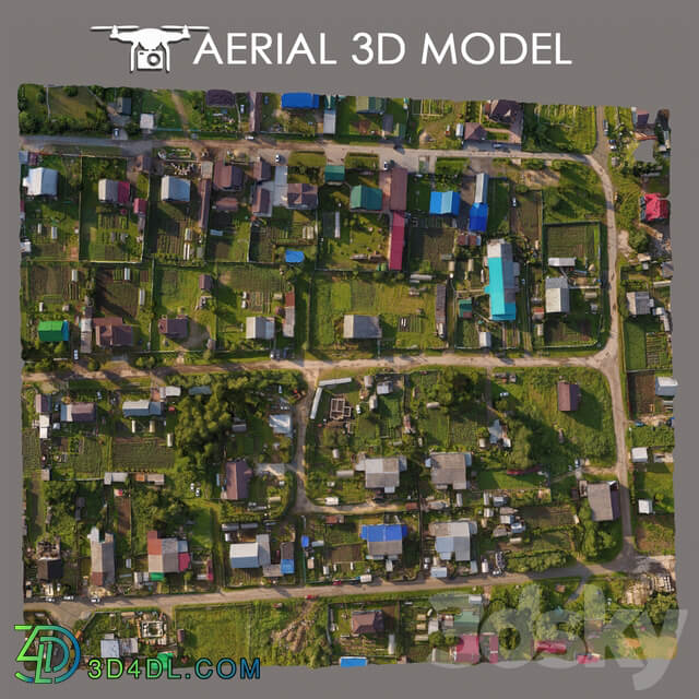 Aerial scan 13 3D Models