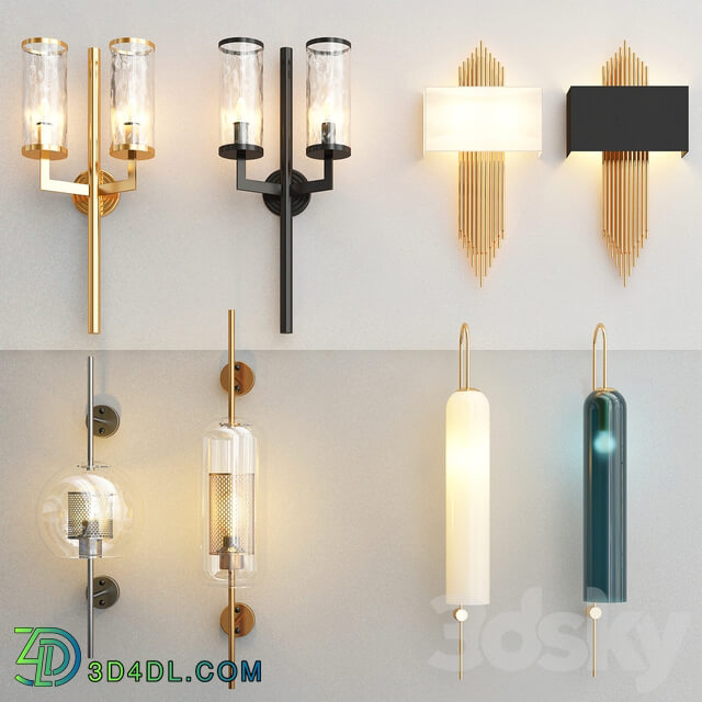 Wall lamp collection